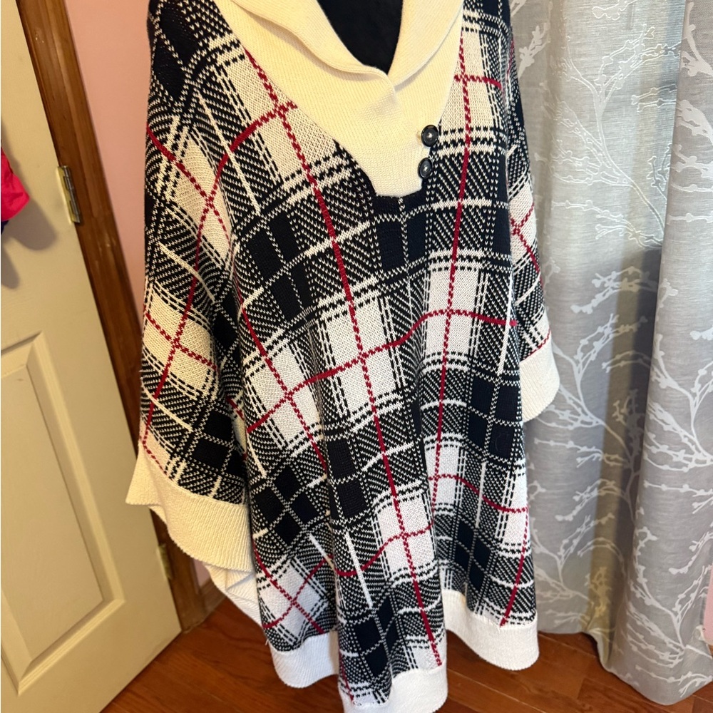 Ladies, Talbots x-large ￼cape poncho